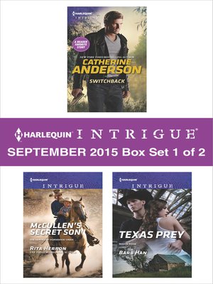 cover image of Harlequin Intrigue September 2015--Box Set 1 of 2